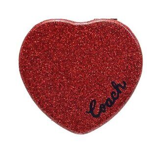 3705 COACH HEART COMPACT MIRROR